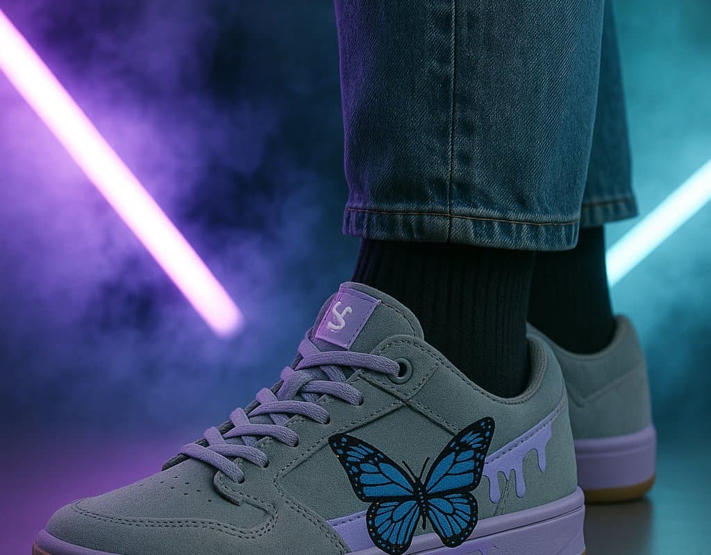 Butterfly Fusion Skate Sneaker - Image 3
