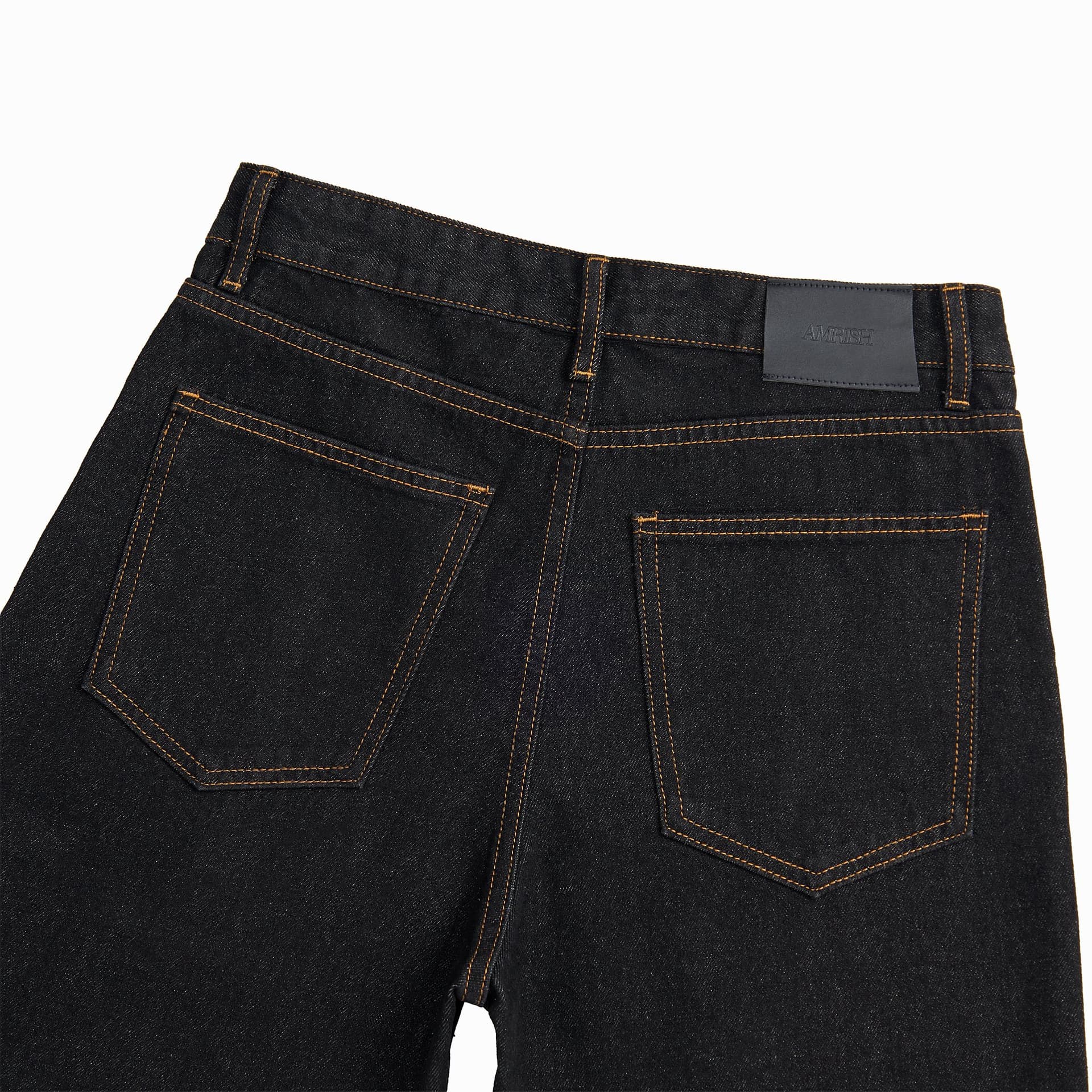 PLEATED WIDE DENIM JEANS - Image 2