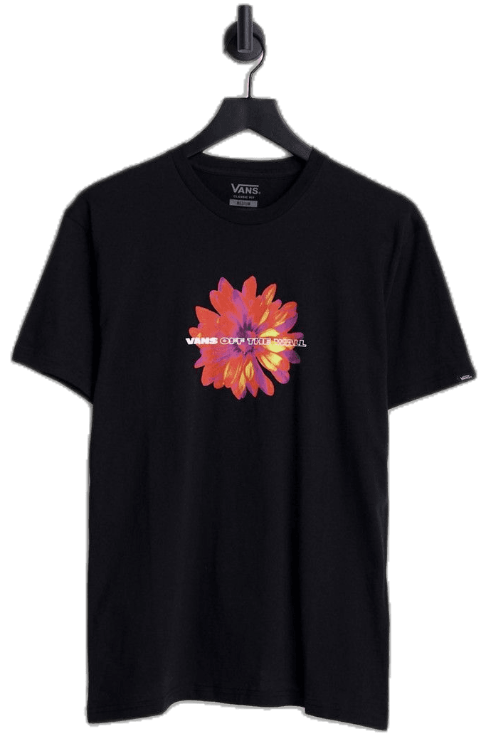 Midnight Blossom Graphic Floral Tee - Image 7