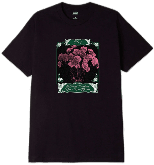 Midnight Blossom Graphic Floral Tee - Image 6